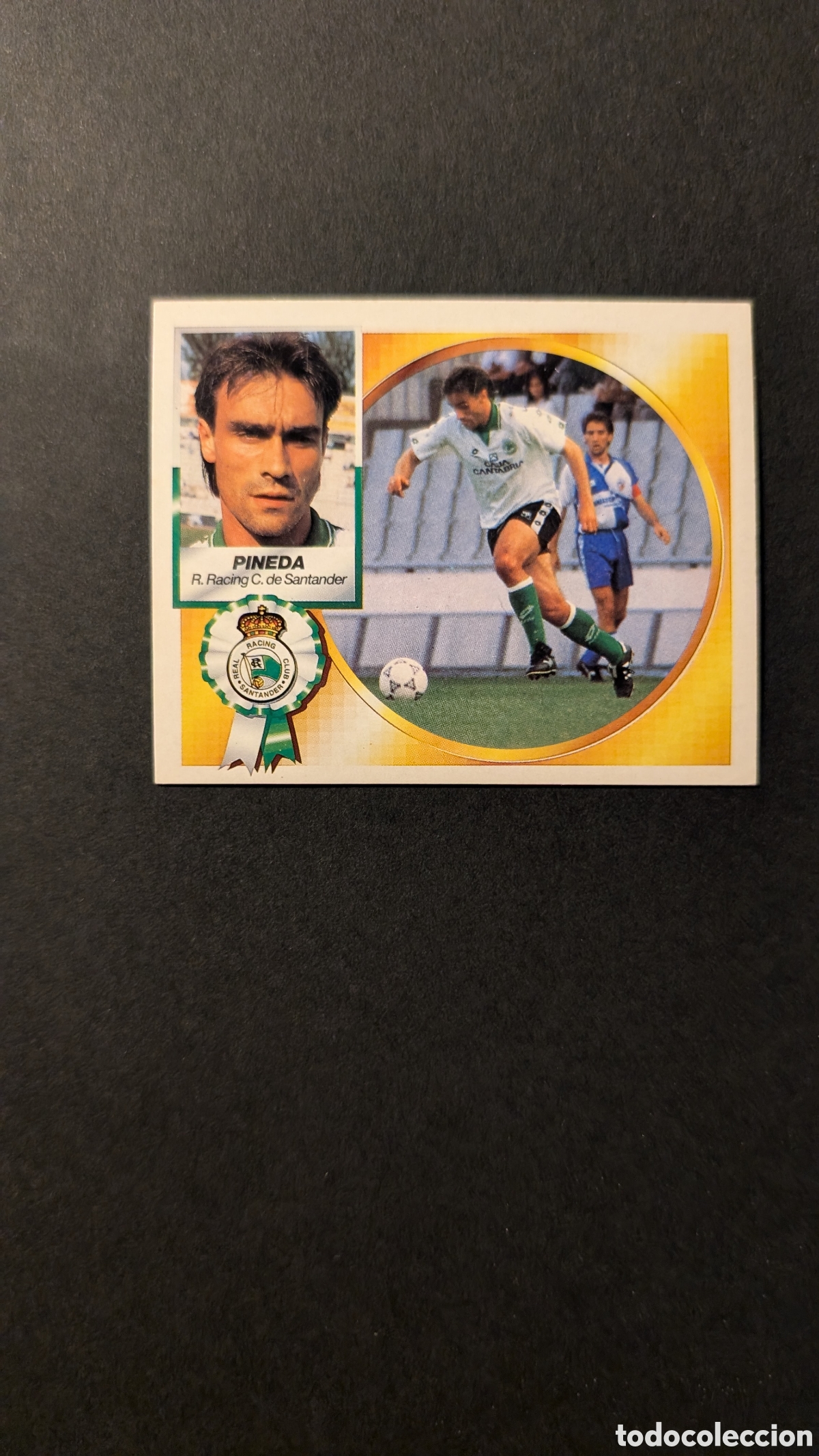 Cromos de F&uacute;tbol: PINEDA RACING SANTANDER BAJA LIGA ESTE 1994/95 NUNCA PEGADO SIN PEGAR