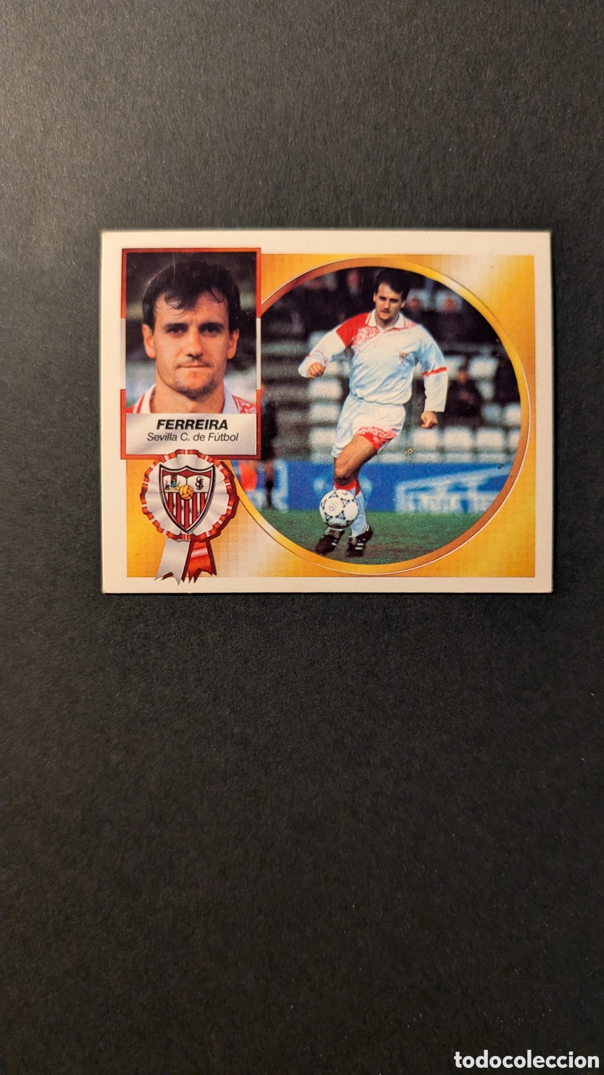 Cromos de F&uacute;tbol: FERREIRA SEVILLA BAJA LIGA ESTE 1994/95 NUNCA PEGADO SIN PEGAR
