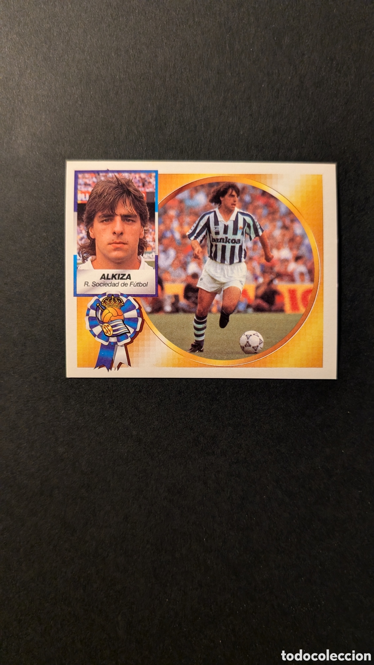 Cromos de F&uacute;tbol: ALKIZA REAL SOCIEDAD BAJA LIGA ESTE 1994/95 NUNCA PEGADO SIN PEGAR