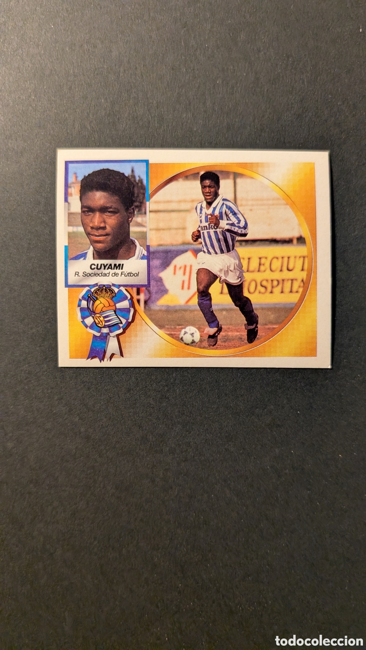 Cromos de F&uacute;tbol: CUYAMI REAL SOCIEDAD BAJA LIGA ESTE 1994/95 NUNCA PEGADO SIN PEGAR