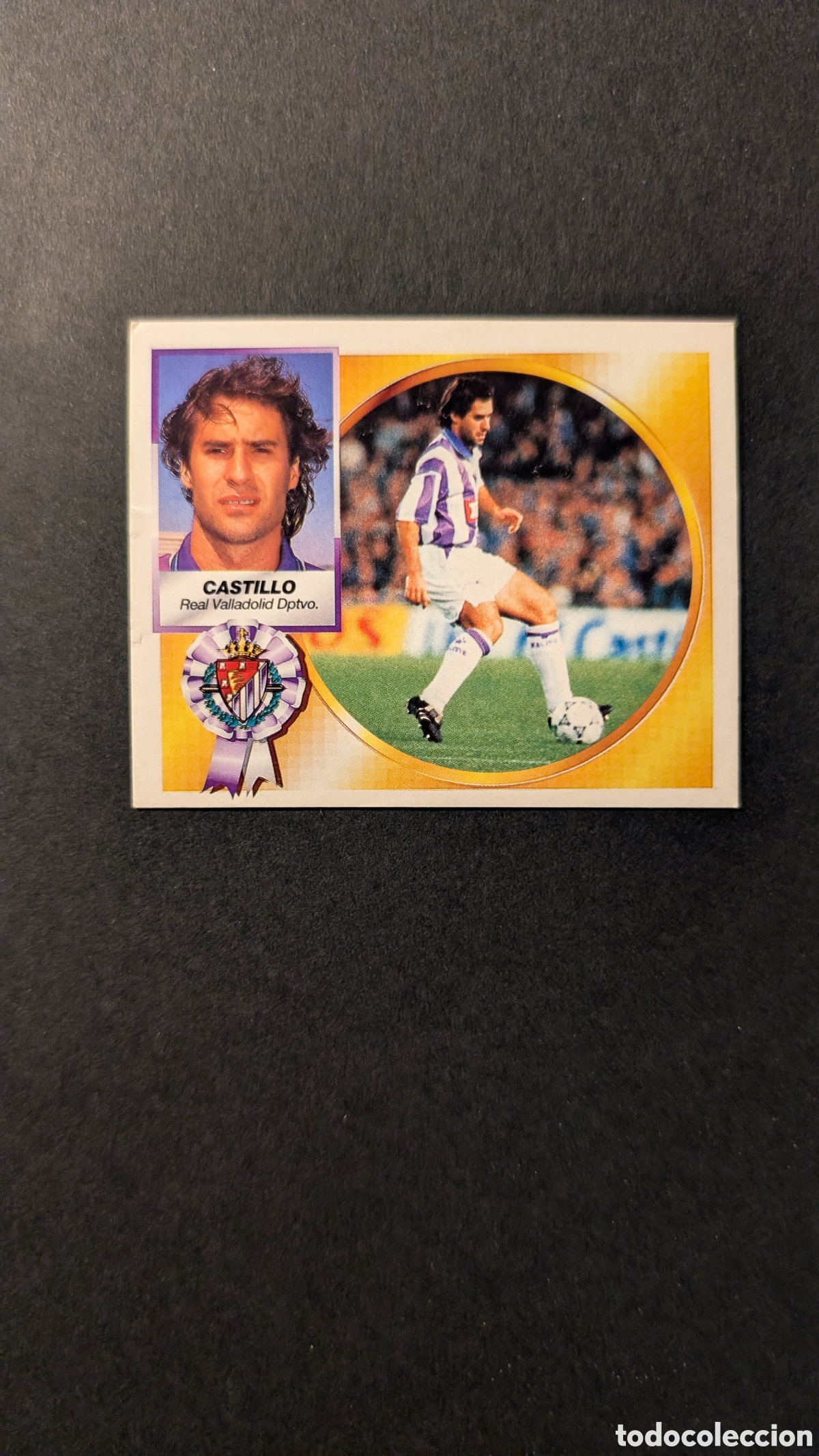 Cromos de F&uacute;tbol: CASTILLO VALLDOLID BAJA LIGA ESTE 1994/95 NUNCA PEGADO SIN PEGAR