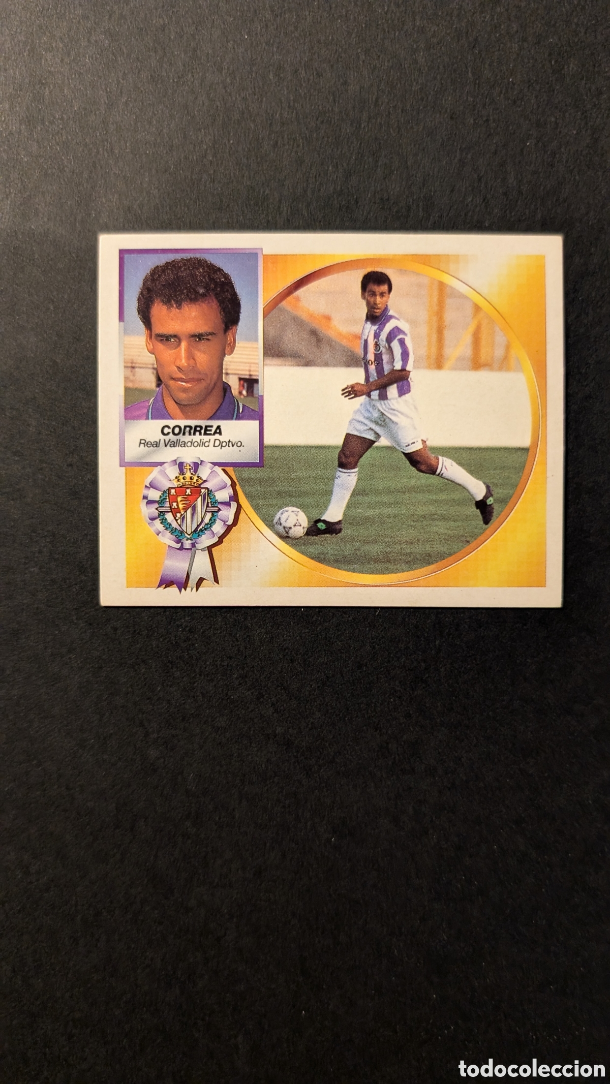 Cromos de F&uacute;tbol: CORREA VALLDOLID BAJA LIGA ESTE 1994/95 NUNCA PEGADO SIN PEGAR
