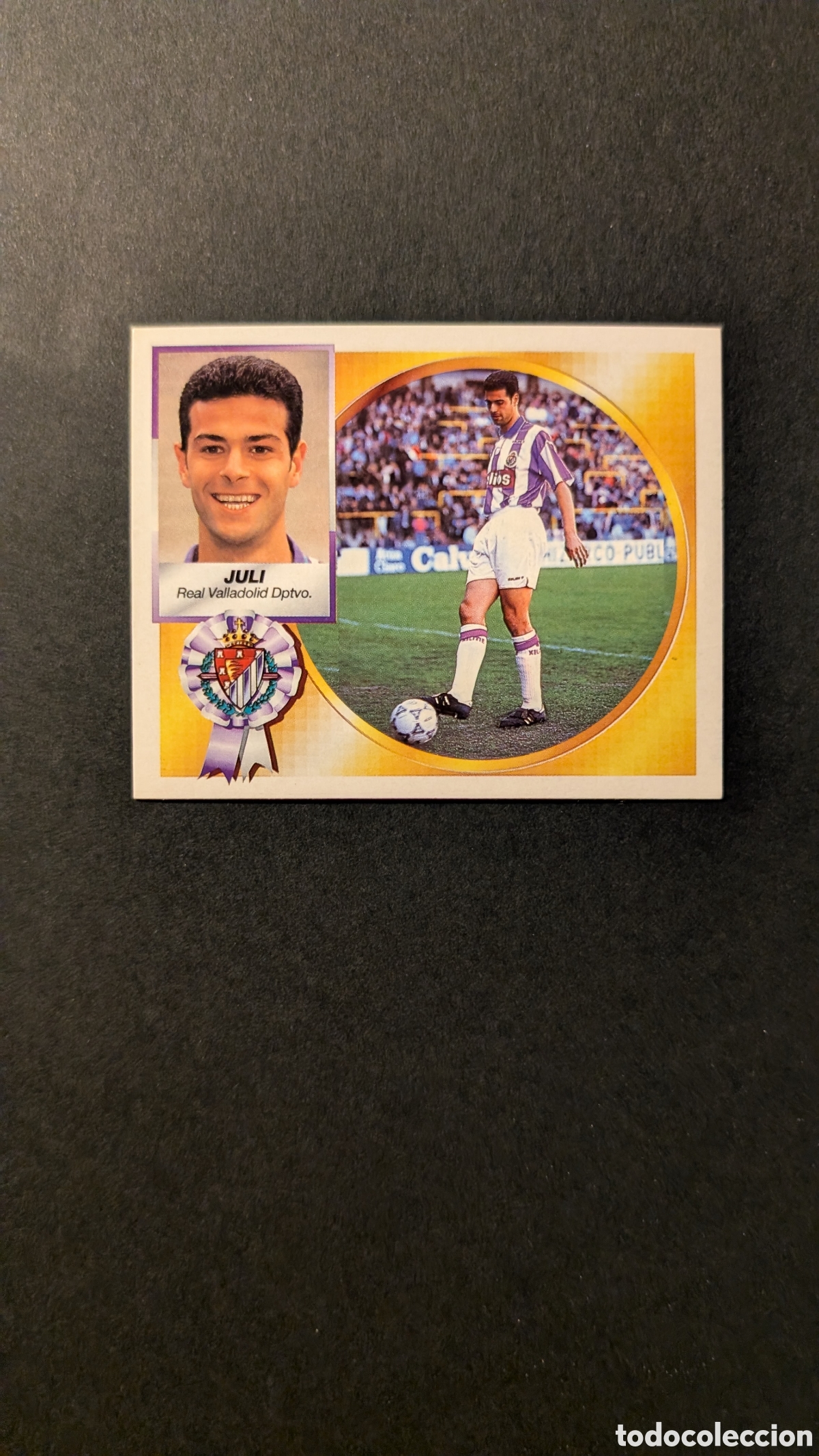 Cromos de F&uacute;tbol: JULI VALLDOLID BAJA LIGA ESTE 1994/95 NUNCA PEGADO SIN PEGAR