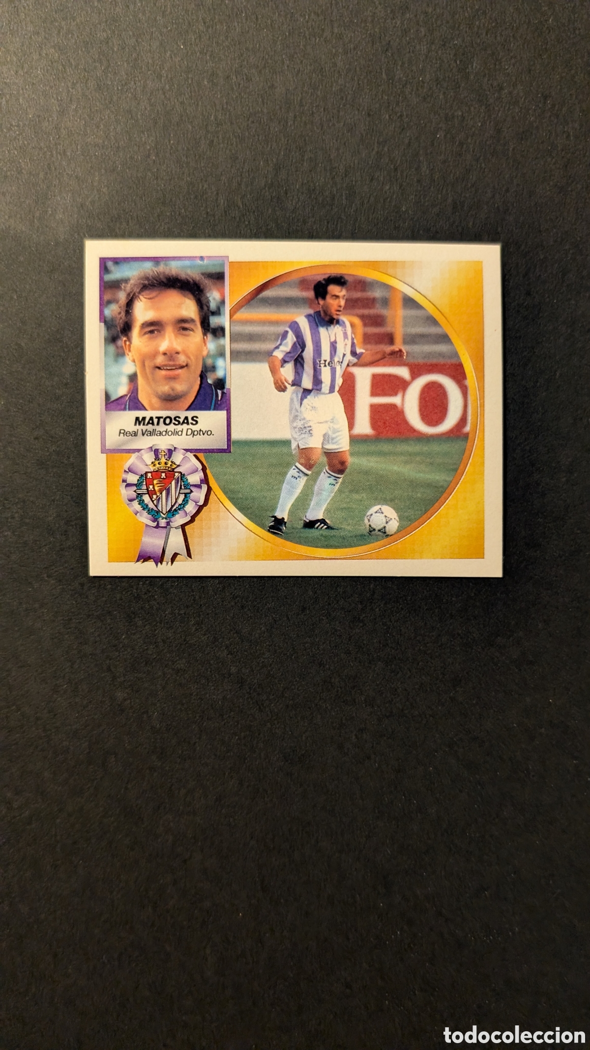 Cromos de F&uacute;tbol: MATOSAS VALLDOLID VERSION LIGA ESTE 1994/95 NUNCA PEGADO SIN PEGAR
