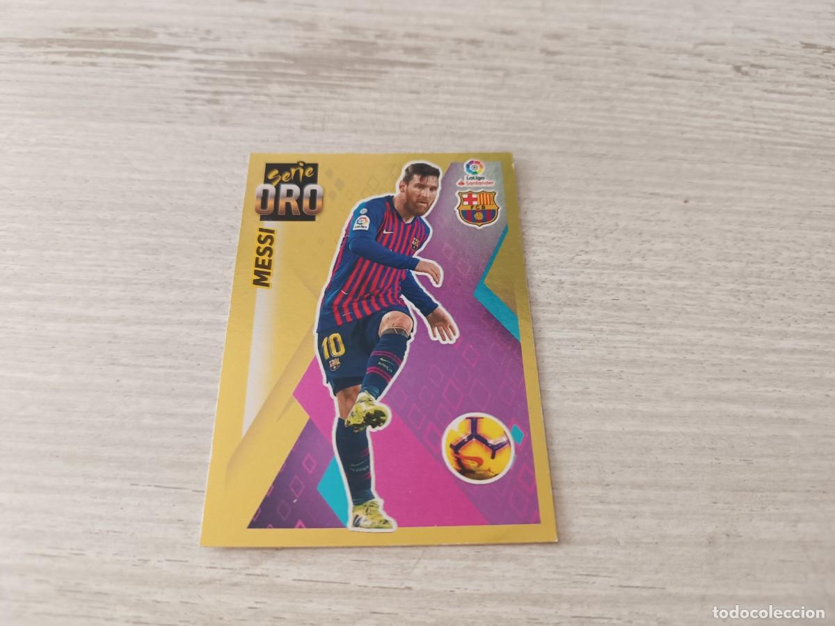 Cromos de F&uacute;tbol: MESSI SERIE ORO LIGA ESTE 2019 2020 19 20