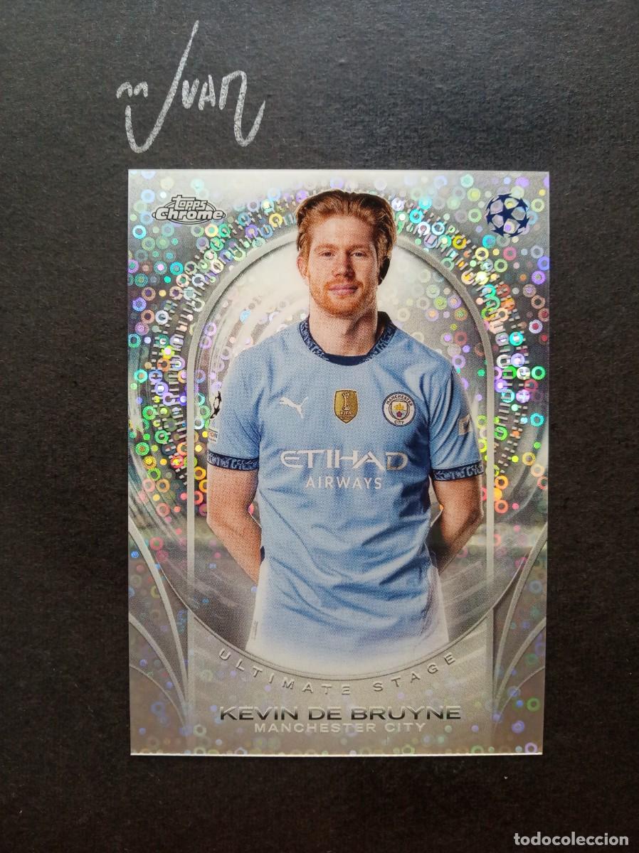 Football Stickers: 35 ULTIMATE STAGE DE BRUYNE MANCHESTER CITY ⚽ TOPPS &reg; CHROME CLUB COMPETITIONS 2024 2025 24 25 NUEVO