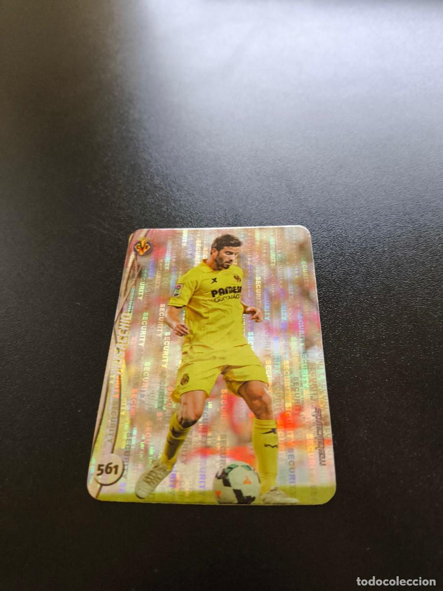 Cromos de F&uacute;tbol: 561 MUSACCHIO VILLARREAL BRILLO SECURITY PLATA TOP MUNDICROMO LIGA 2014 2015 14 15 NO PANINI ESTE