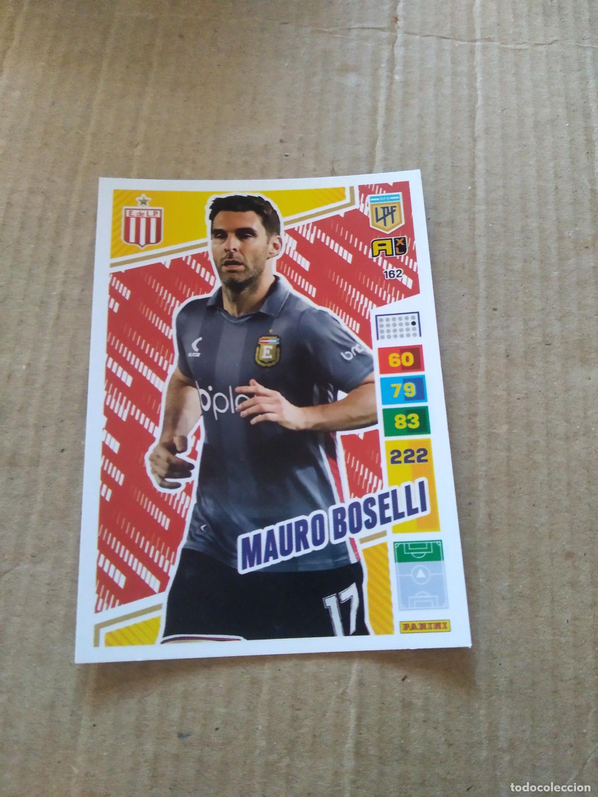 Cromos de F&uacute;tbol: 162 MAURO BOSELLI ESTUDIANTES PLATA CROMO FUTBOL PANINI ARGENTINO 2023 LIGA ARGENTINA ADRENALYN
