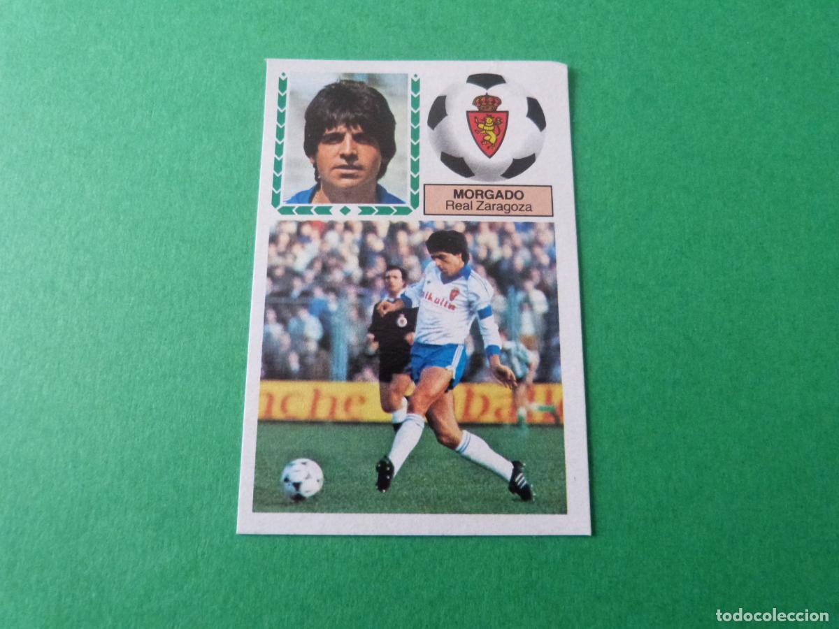 Cromos de F&uacute;tbol: CROMO FUTBOL MORGADO REAL ZARAGOZA DESPEGADO LIGA ESTE 1983-1984/83-84
