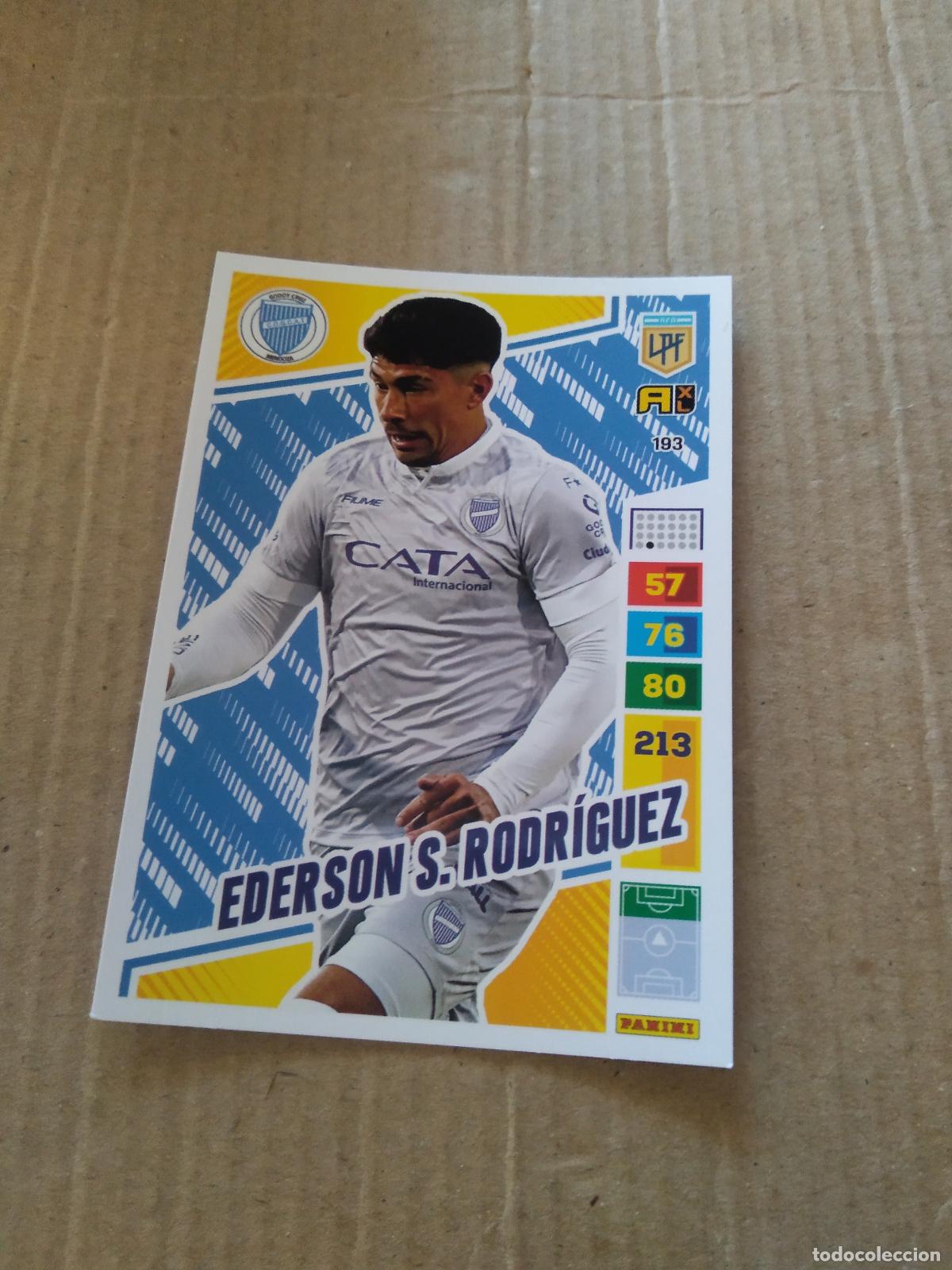 Cromos de F&uacute;tbol: 193 EDERSON S. RODRIGUEZ GODOY CRUZ CROMO FUTBOL PANINI ARGENTINO 2023 LIGA ARGENTINA ADRENALYN
