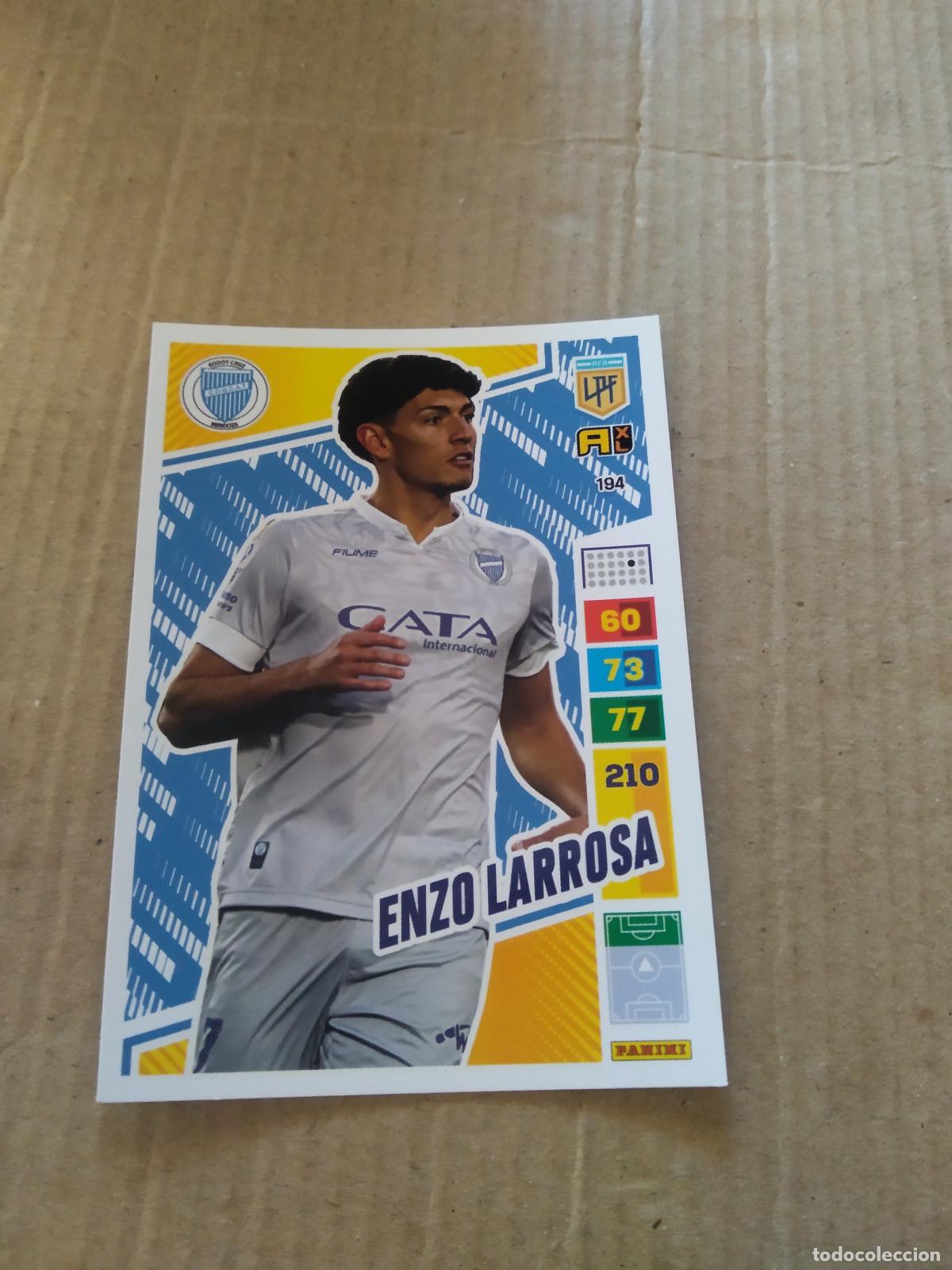 Figurine di Calcio: 194 ENZO LARROSA GODOY CRUZ CROMO FUTBOL PANINI ARGENTINO 2023 LIGA ARGENTINA ADRENALYN