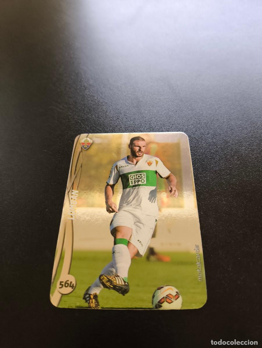 Figurine di Calcio: 564 LOMBAN ALTA ELCHE BRILLO LISO PLATA TOP MUNDICROMO LIGA 2014 2015 14 15 NO PANINI ESTE