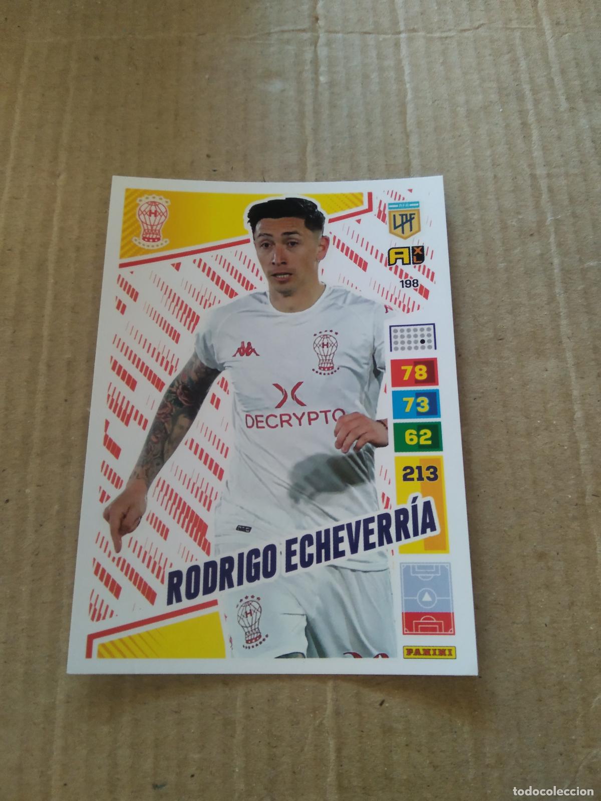 Figurine di Calcio: 198 RODRIGO ECHEVERRIA HURACAN CROMO FUTBOL PANINI ARGENTINO 2023 LIGA ARGENTINA ADRENALYN