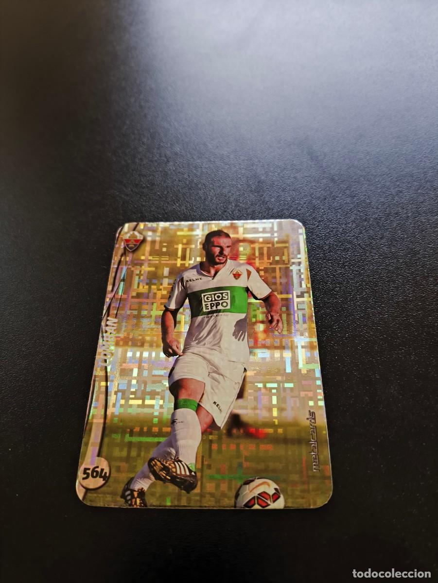 Cromos de F&uacute;tbol: 564 LOMBAN ALTA ELCHE BRILLO TETRIS PLATA TOP MUNDICROMO LIGA 2014 2015 14 15 NO PANINI ESTE