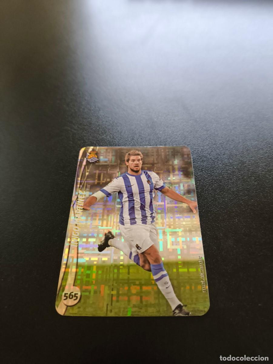 Cromos de F&uacute;tbol: 565 I&Ntilde;IGO MARTINEZ REAL SOCIEDAD BRILLO TETRIS PLATA MUNDICROMO LIGA 2014 2015 14 15 NO PANINI ESTE