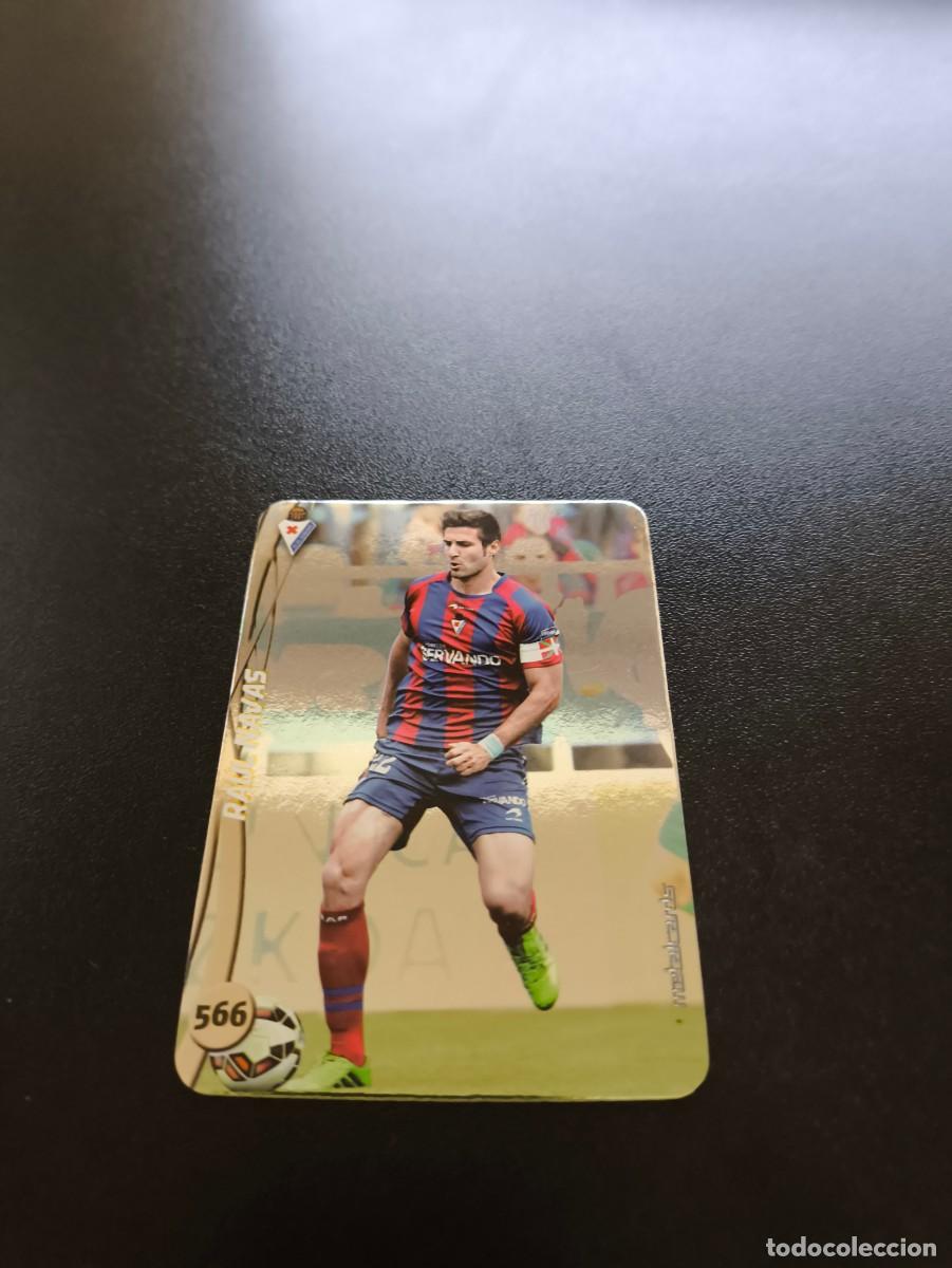 Cromos de F&uacute;tbol: 566 RAUL NAVAS EIBAR BRILLO LISO PLATA MUNDICROMO LIGA 2014 2015 14 15 NO PANINI ESTE