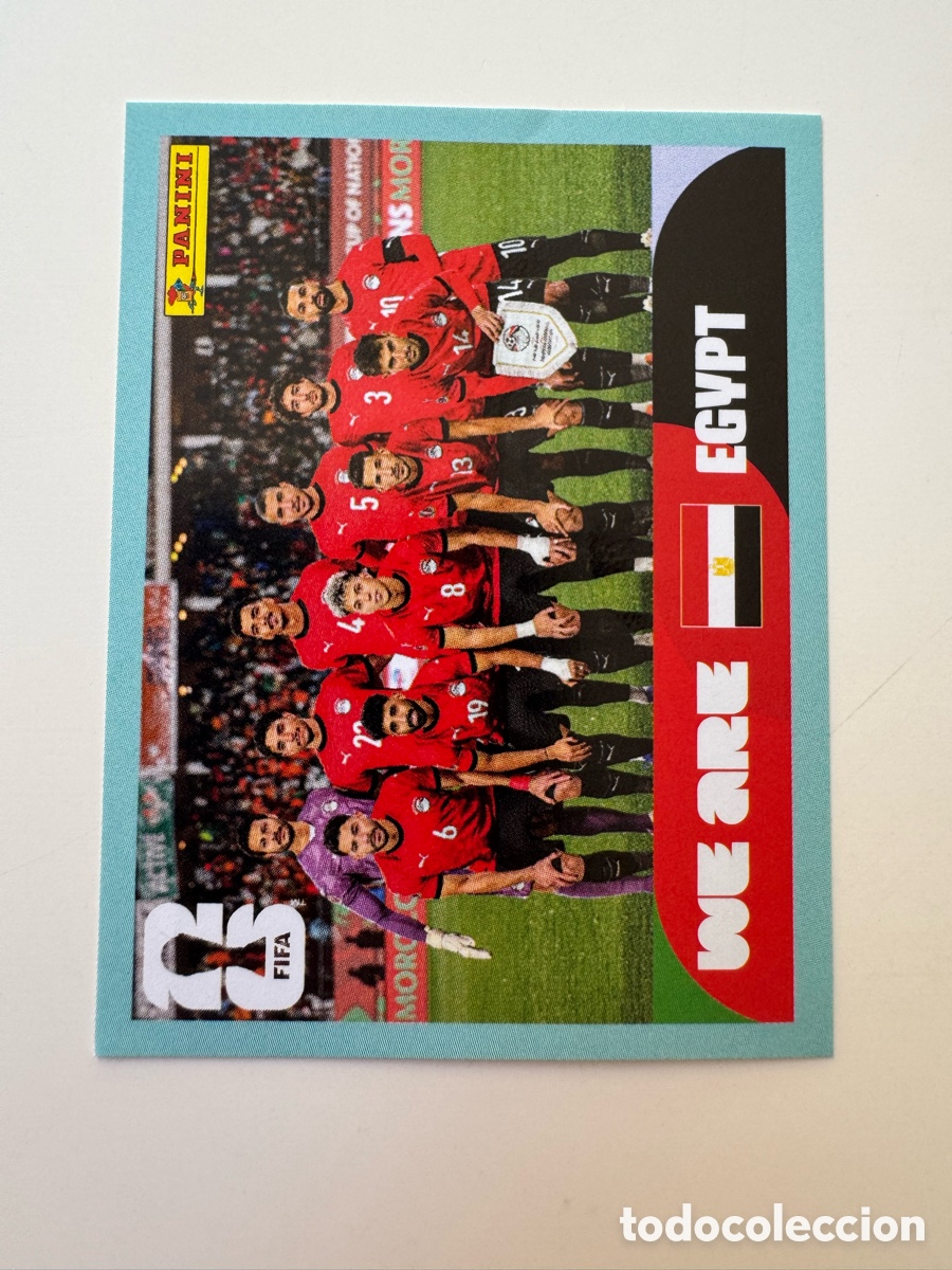 Cromos de F&uacute;tbol: Egipto EGY MUNDIAL FIFA WORLD CUP 2026 STICKER PANINI EGY13 &ndash; Plantilla N&ordm; 13