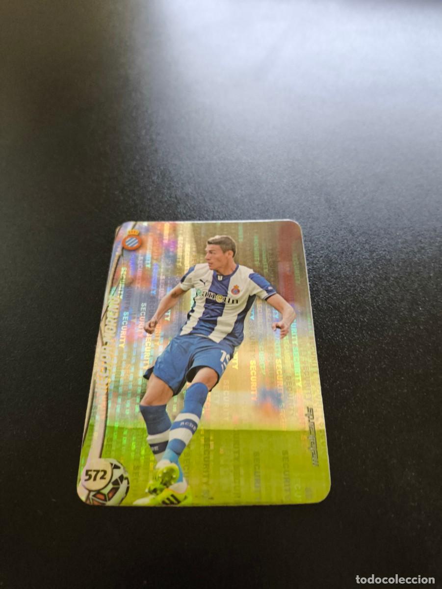 Cromos de F&uacute;tbol: 572 HECTOR MORENO ESPANYOL BRILLO SECURITY PLATA MUNDICROMO LIGA 2014 2015 14 15 NO PANINI ESTE
