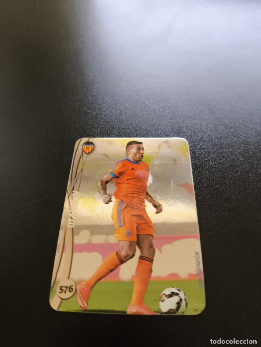 Cromos de F&uacute;tbol: 576 OTAMENDI VALENCIA BRILLO LISO PLATA MUNDICROMO LIGA 2014 2015 14 15 NO PANINI ESTE