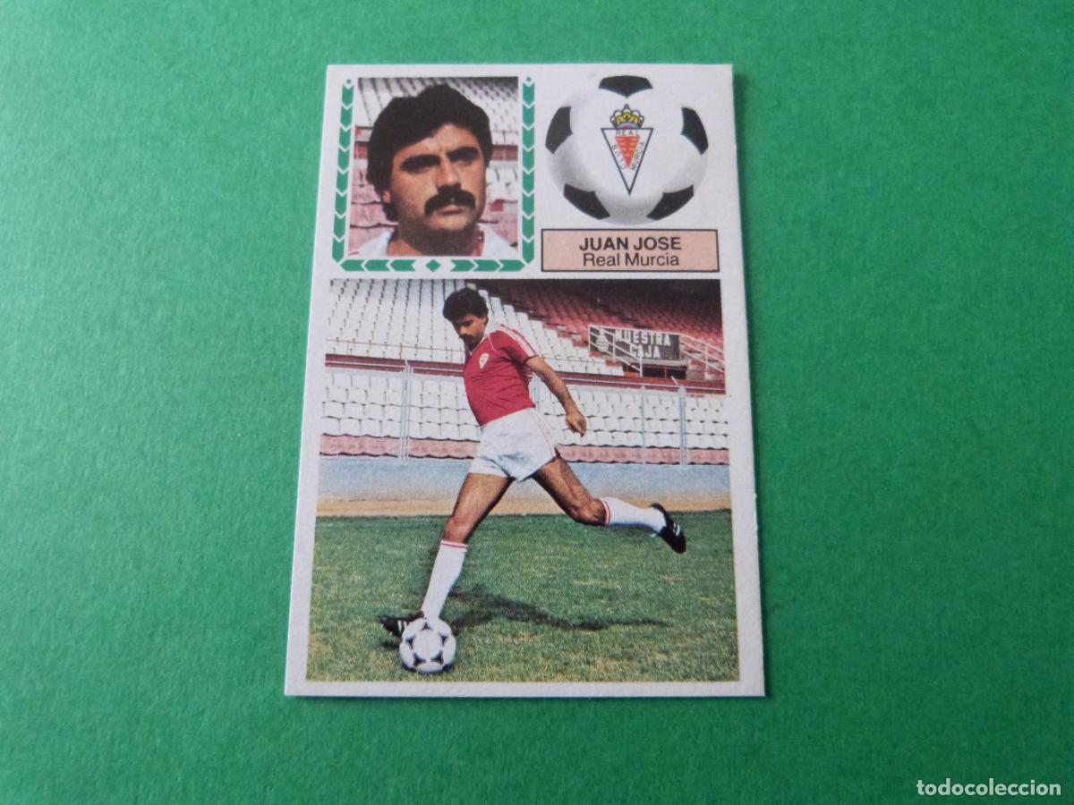 Cromos de F&uacute;tbol: CROMO FUTBOL JUAN JOSE REAL MURCIA C.F. DESPEGADO LIGA ESTE 1983-1984/83-84