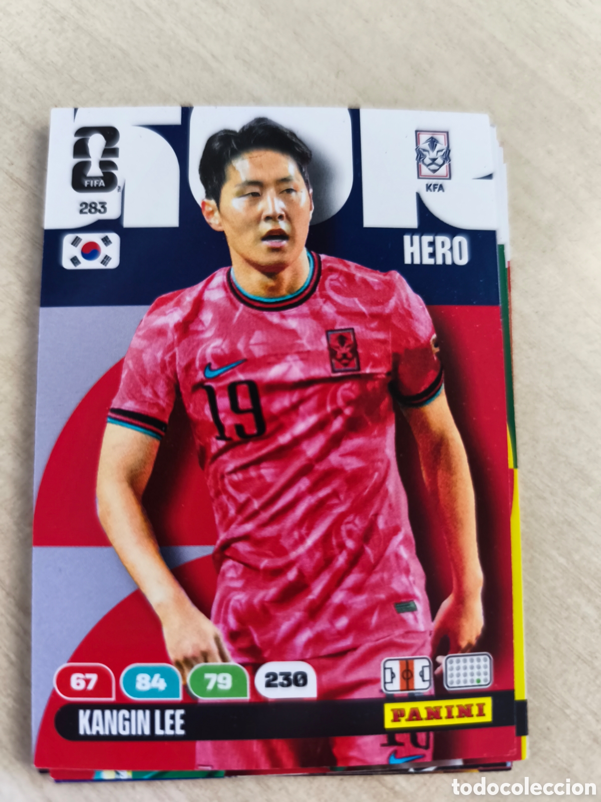 Cromos de F&uacute;tbol: 283 KANG-IN LEE COREA DEL SUR ADRENALYN MUNDIAL FIFA WORLD CUP 2026 PANINI