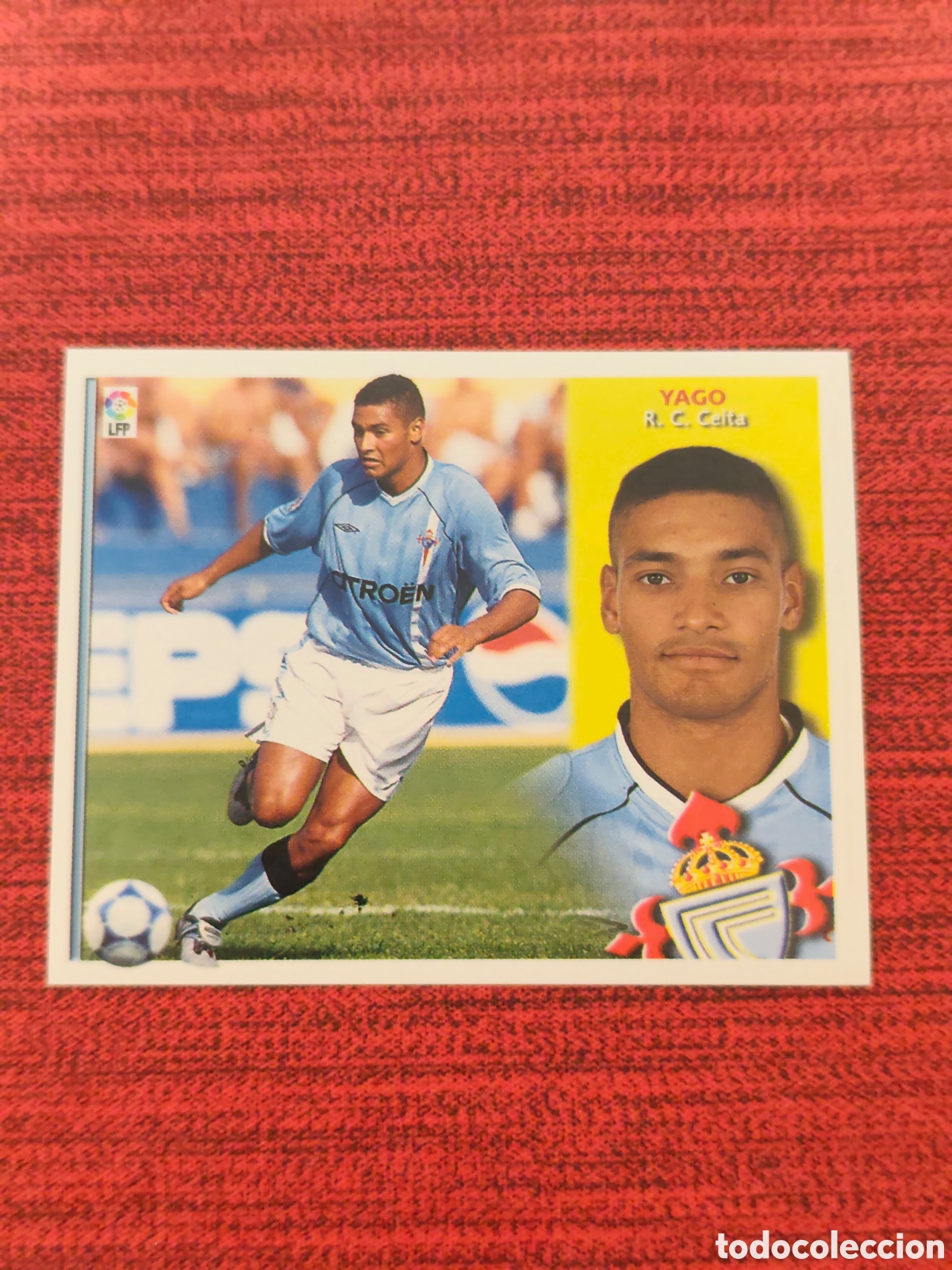 Cromos de F&uacute;tbol: BAJA YAGO CELTA DE VIGO EDICIONES ESTE LIGA 2002 2003