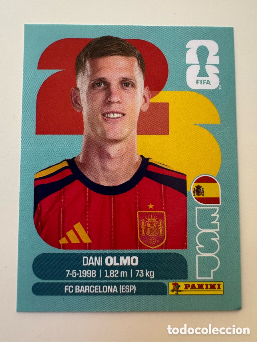 Cromos de F&uacute;tbol: Espa&ntilde;a ESP MUNDIAL FIFA WORLD CUP 2026 STICKER PANINI ESP16 &ndash; Dani Olmo N&ordm; 16
