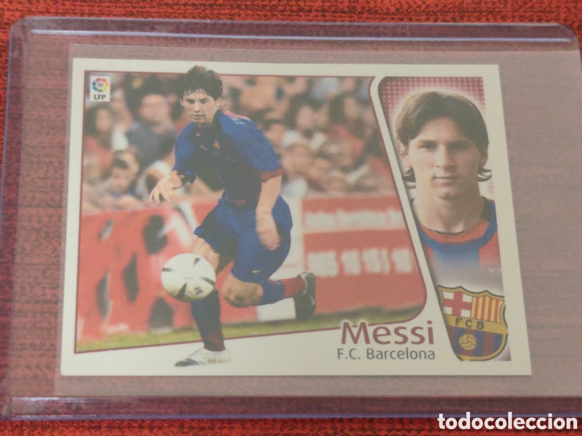 Cromos de F&uacute;tbol: NO PAYPAL ROOKIE MESSI (COLOCA) FC BARCELONA EDICIONES ESTE LIGA 04/05 2004 2005