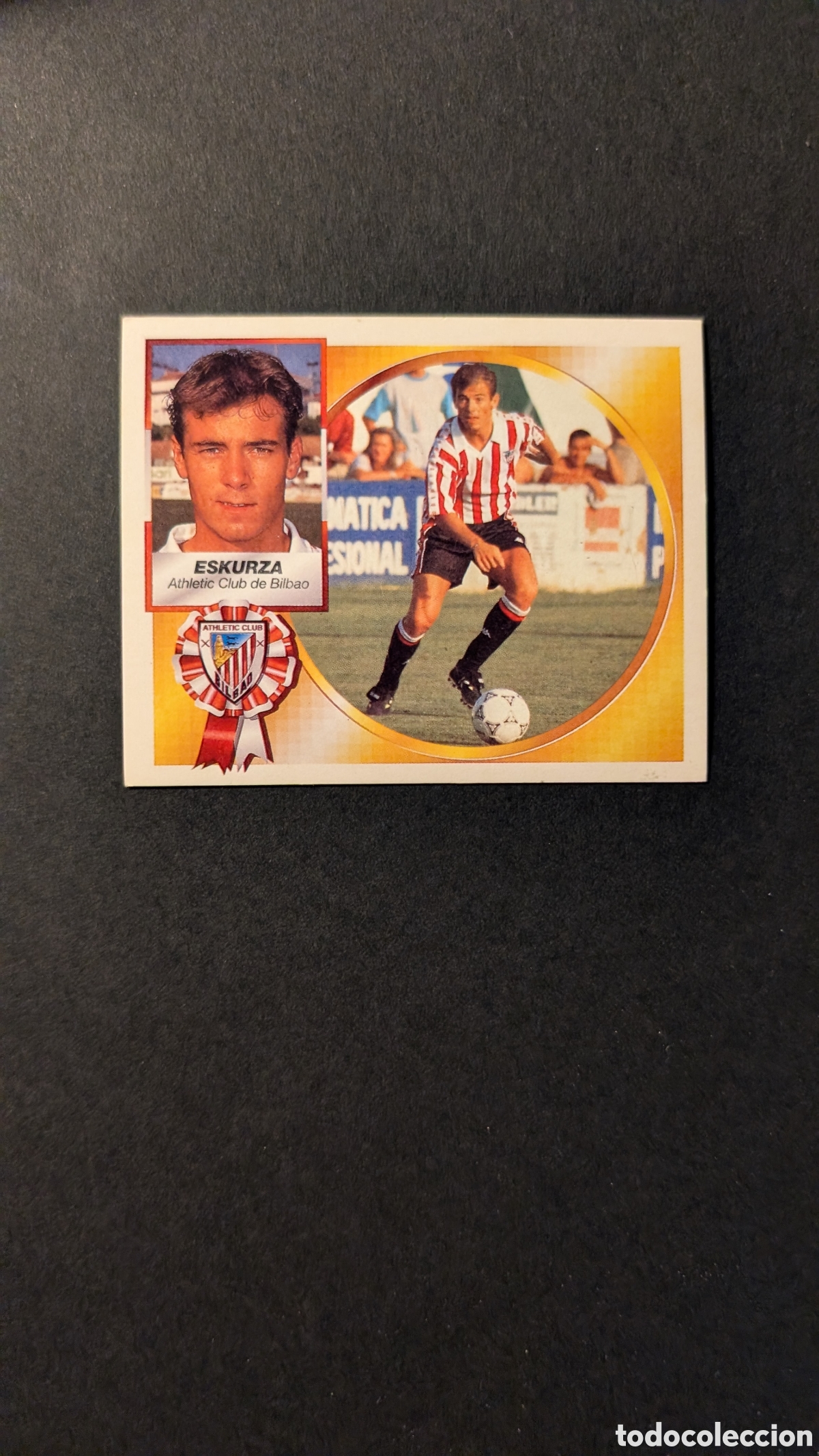 Cromos de F&uacute;tbol: ESKURZA BILBAO BAJA LIGA ESTE 1994/95 NUNCA PEGADO SIN PEGAR