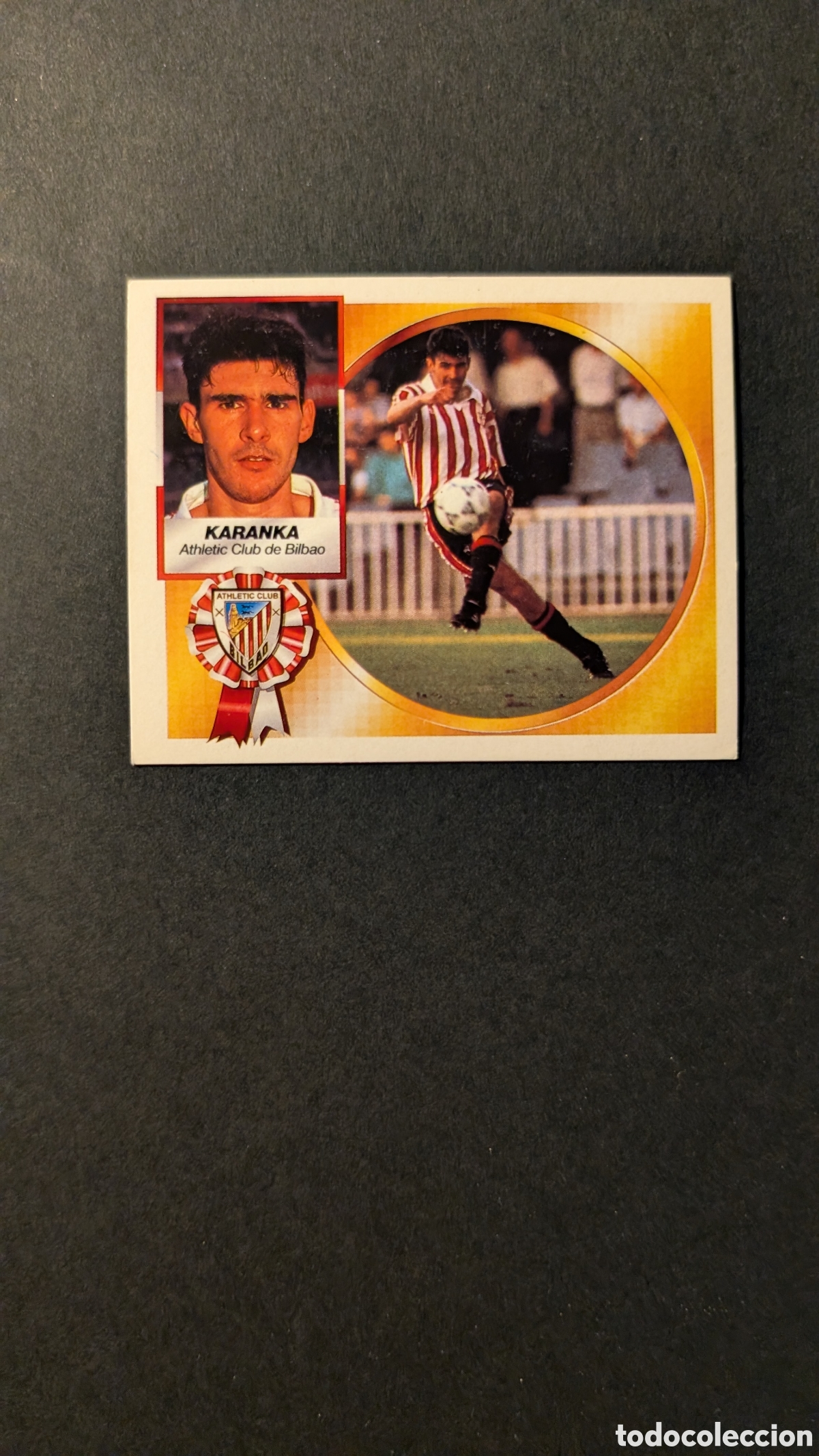 Cromos de F&uacute;tbol: KARANKA BILBAO VERSION LIGA ESTE 1994/95 NUNCA PEGADO SIN PEGAR