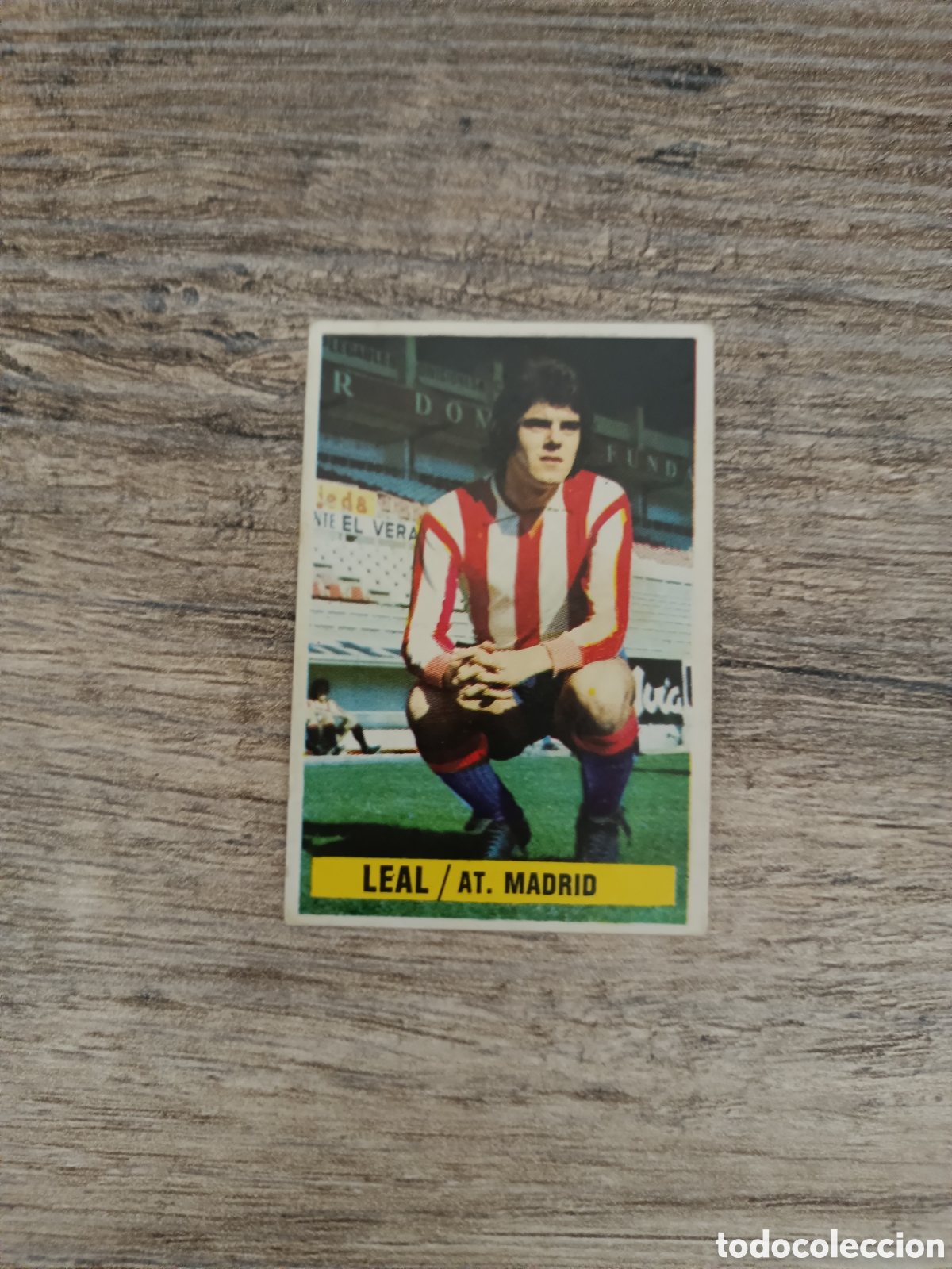 Cromos de F&uacute;tbol: LEAL AT.Madrid 74.75 NUEVO