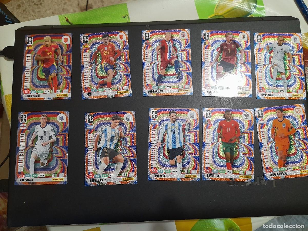 Cromos de F&uacute;tbol: lote de 20 edicion limitada adrenalyn mundial 2026, tambi&eacute;n sueltos