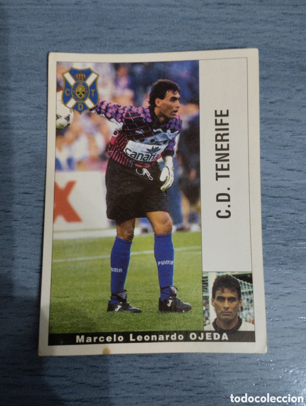 Cromos de F&uacute;tbol: Cromo Panini liga 95 96 Ojeda Tenerife sin pegar