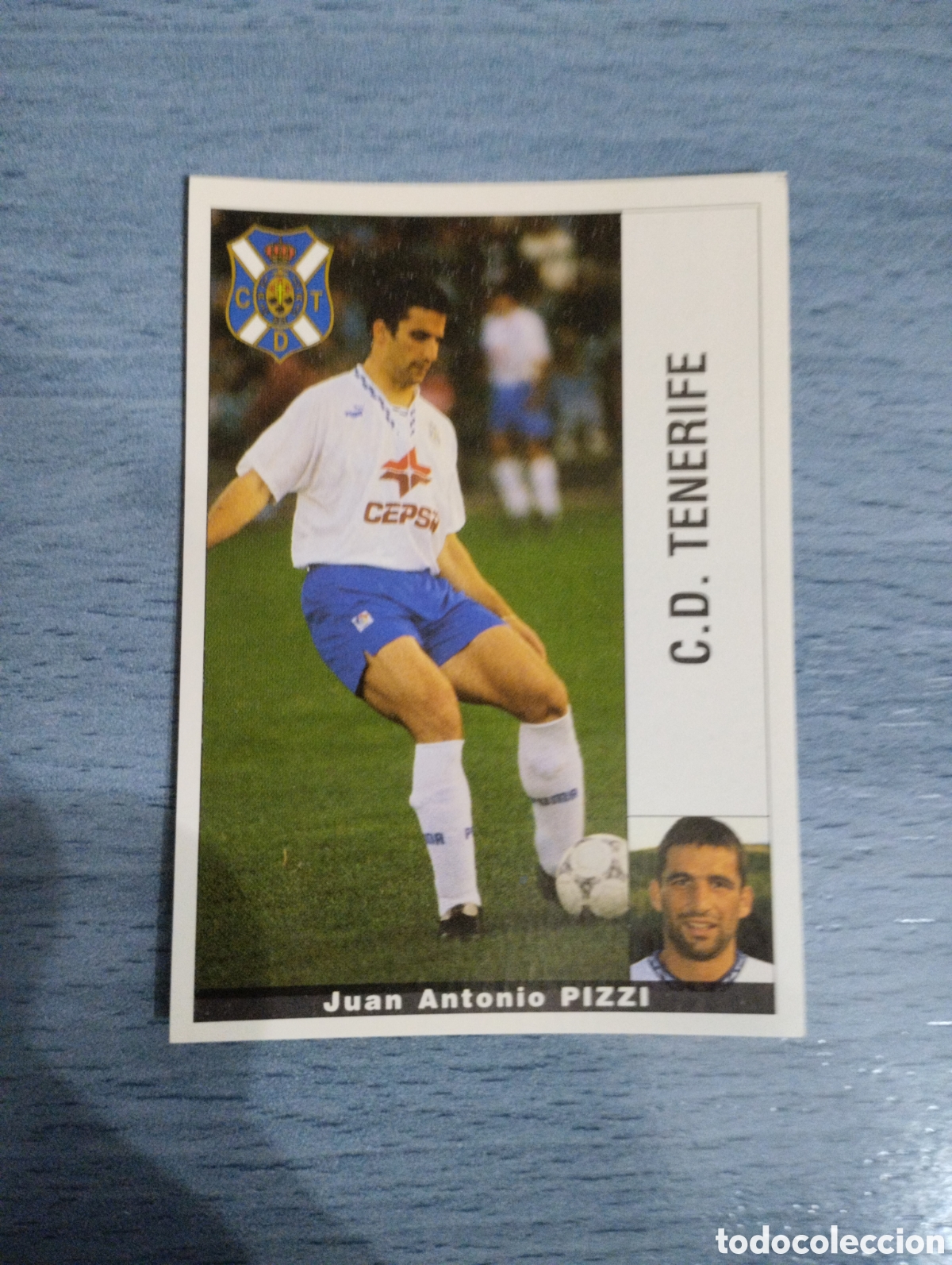 Cromos de F&uacute;tbol: Cromo Panini liga 95 96 Pizzi Tenerife sin pegar