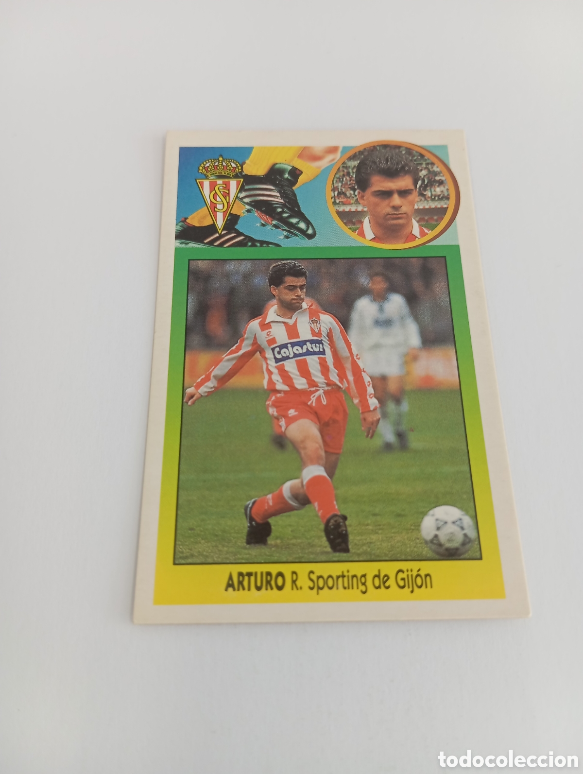 Cromos de F&uacute;tbol: ARTURO Sporting de Gij&oacute;n Liga Este 1993 1994 CART&Oacute;N Panini 93 94 SIN PEGAR