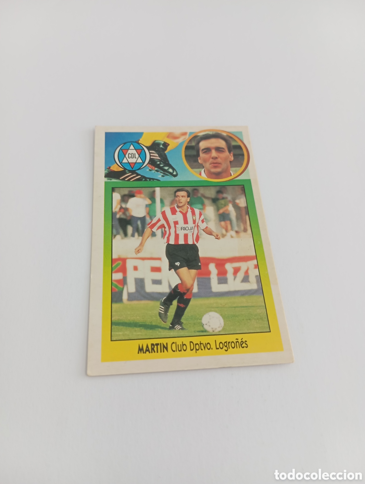 Cromos de F&uacute;tbol: MARTIN Logro&ntilde;&eacute;s Liga Este 1993 1994 CART&Oacute;N Panini 93 94 SIN PEGAR