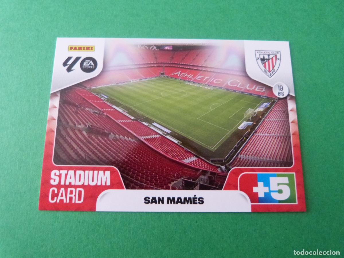 Cromos de F&uacute;tbol: TRADING CARD FUTBOL ESTADIO ATH.BILBAO N&ordm; 19 BIS LIGA ADRENALYN XL 2025-2026/25-26