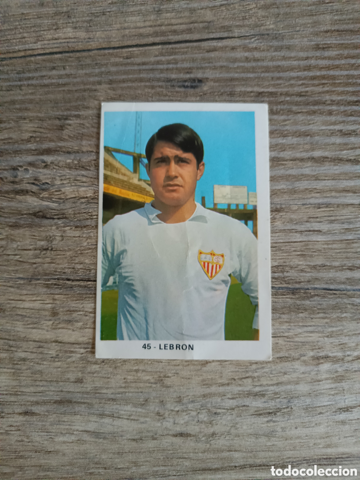 Cromos de F&uacute;tbol: LEBRON Sevilla R.Romero 71 sin pegar