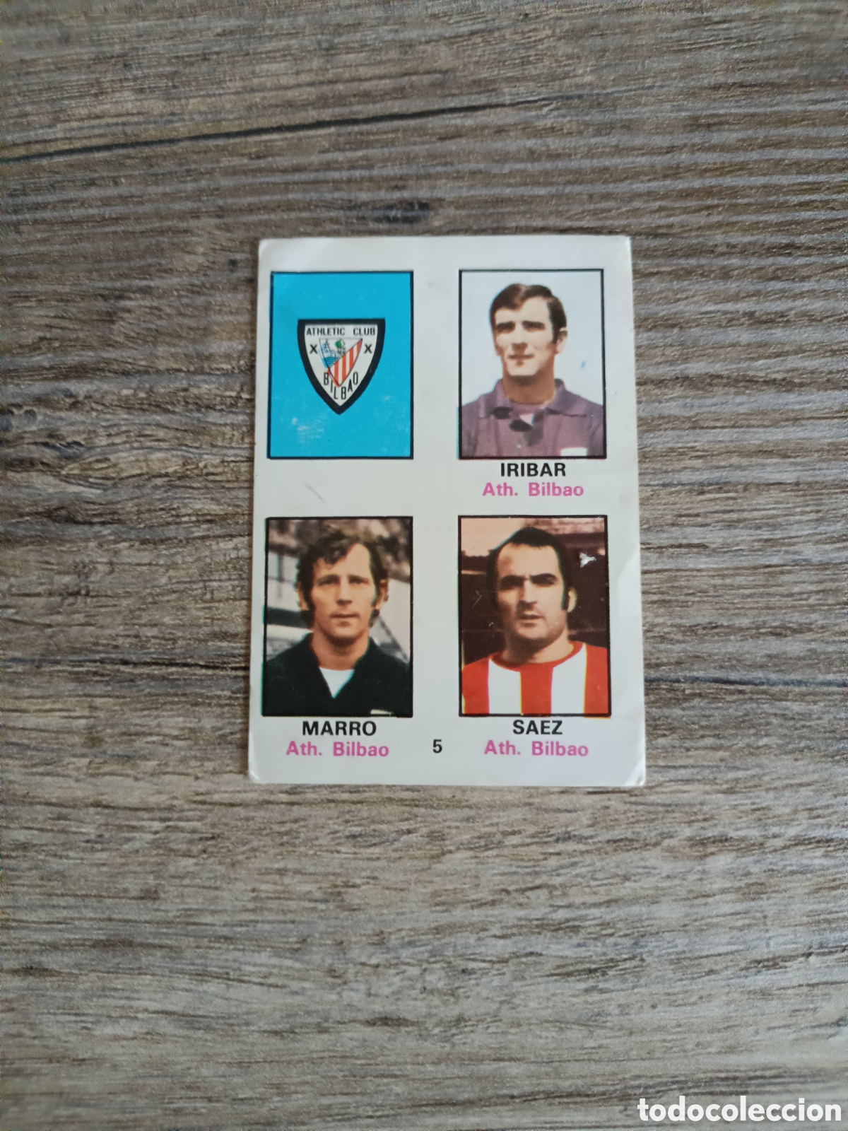 Cromos de F&uacute;tbol: Adhesivo FHER n&deg;5 74.75 IRIBAR Nuevo