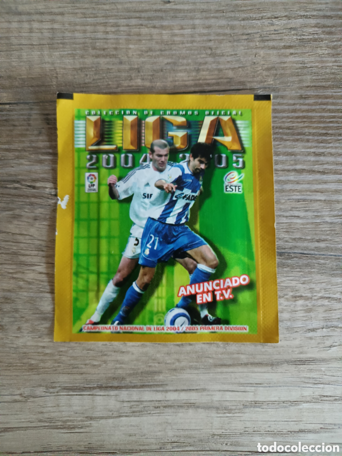 Cromos de F&uacute;tbol: Sobre sin abrir ESTE 04.05