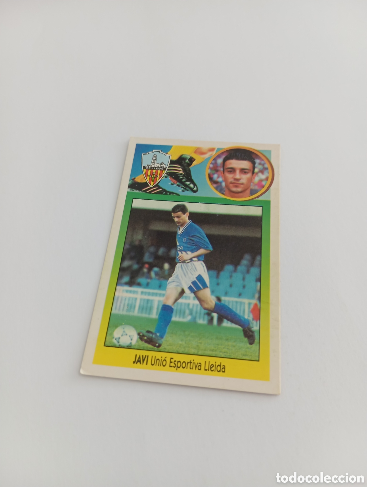 Cromos de F&uacute;tbol: JAVI Lleida Liga Este 1993 1994 CART&Oacute;N Panini 93 94 RECUPERADO
