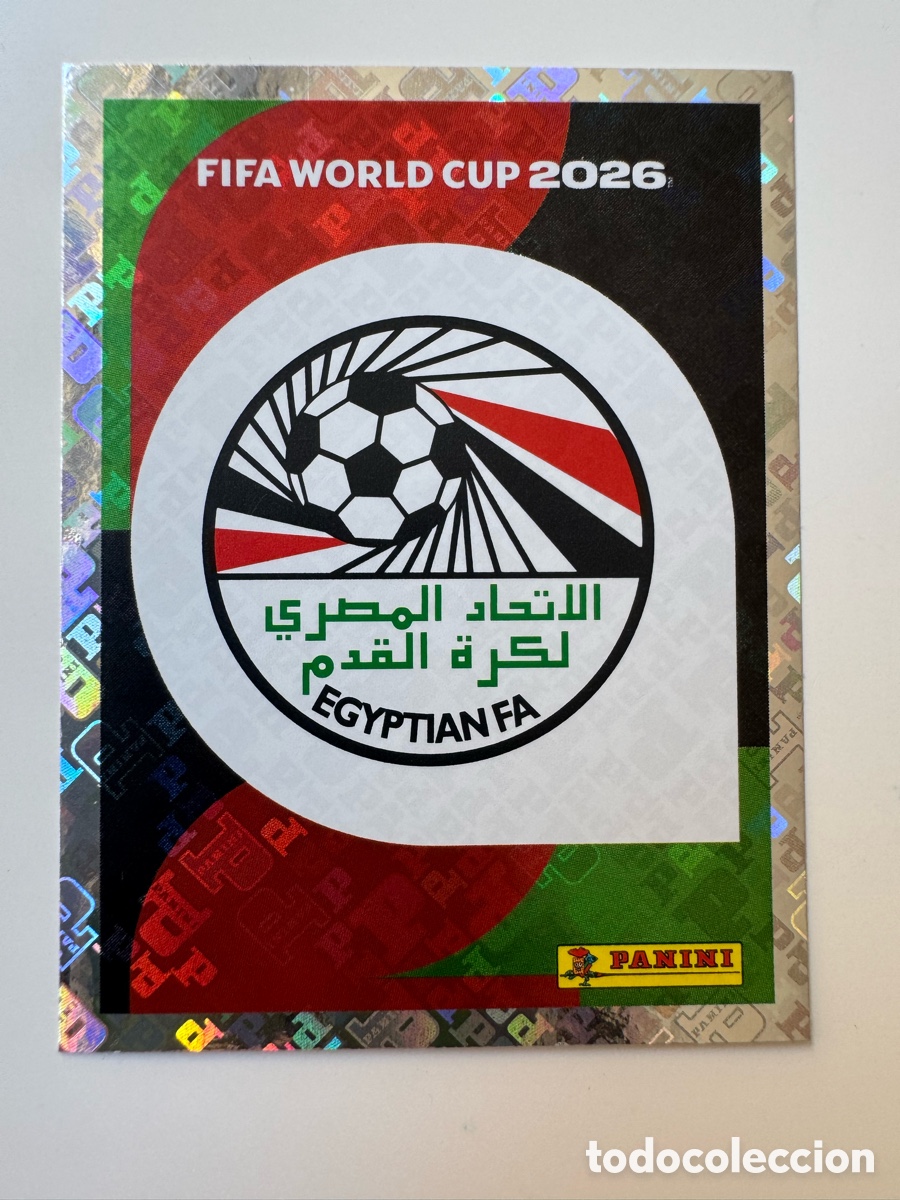 Cromos de F&uacute;tbol: Egipto EGY MUNDIAL FIFA WORLD CUP 2026 STICKER PANINI EGY1 &ndash; Escudo