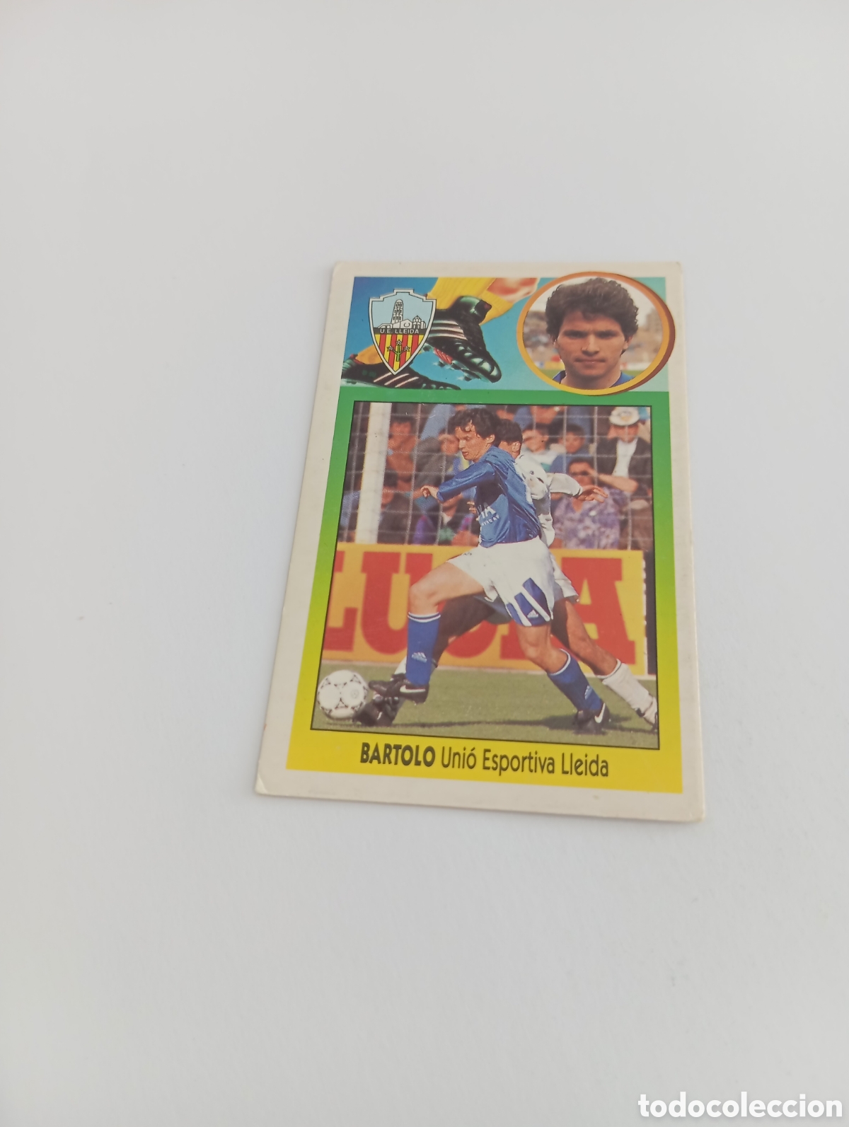 Cromos de F&uacute;tbol: BARTOLO Lleida Liga Este 1993 1994 CART&Oacute;N Panini 93 94 NUEVO NUNCA PEGADO