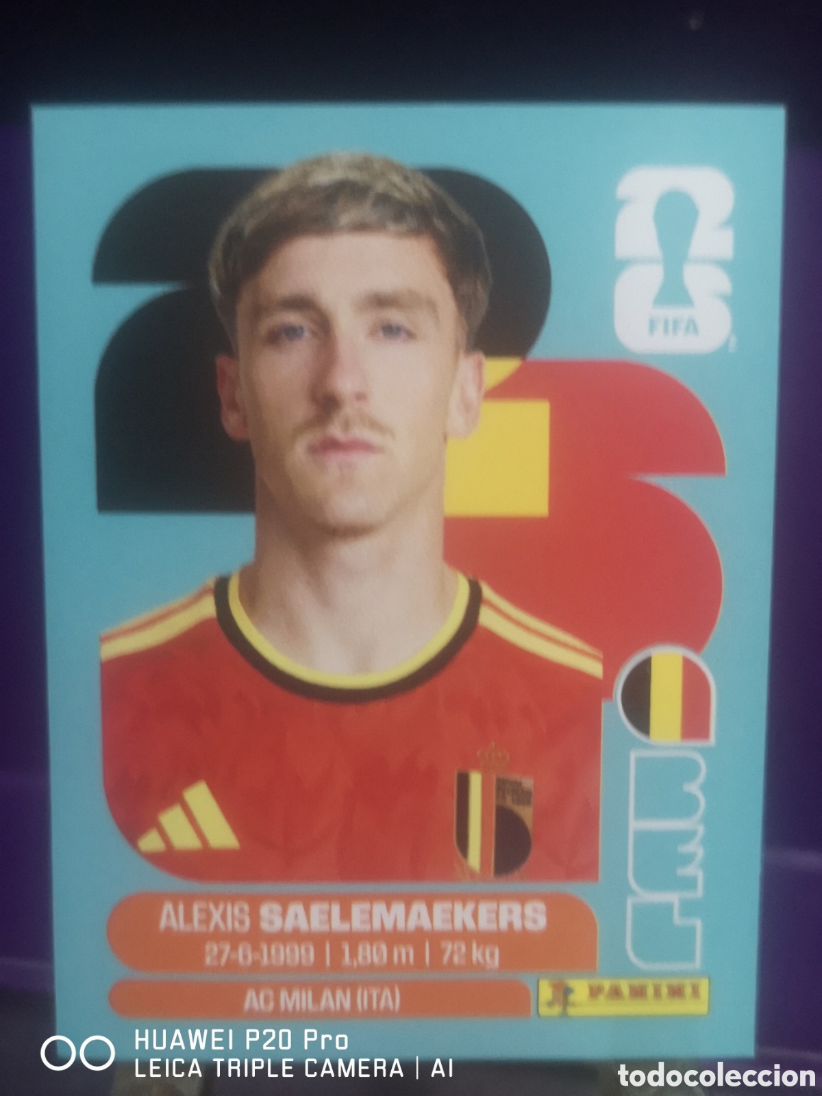 Cromos de F&uacute;tbol: FIFA WORLD CUP MUNDIAL 2026 ALEXIS SAELEMAEKERS - BEL 12