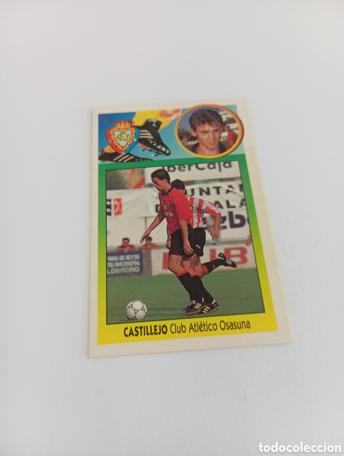 Cromos de F&uacute;tbol: CASTILLEJO COLOCA Osasuna Liga Este 1993 1994 CART&Oacute;N Panini 93 94 RECUPERADO