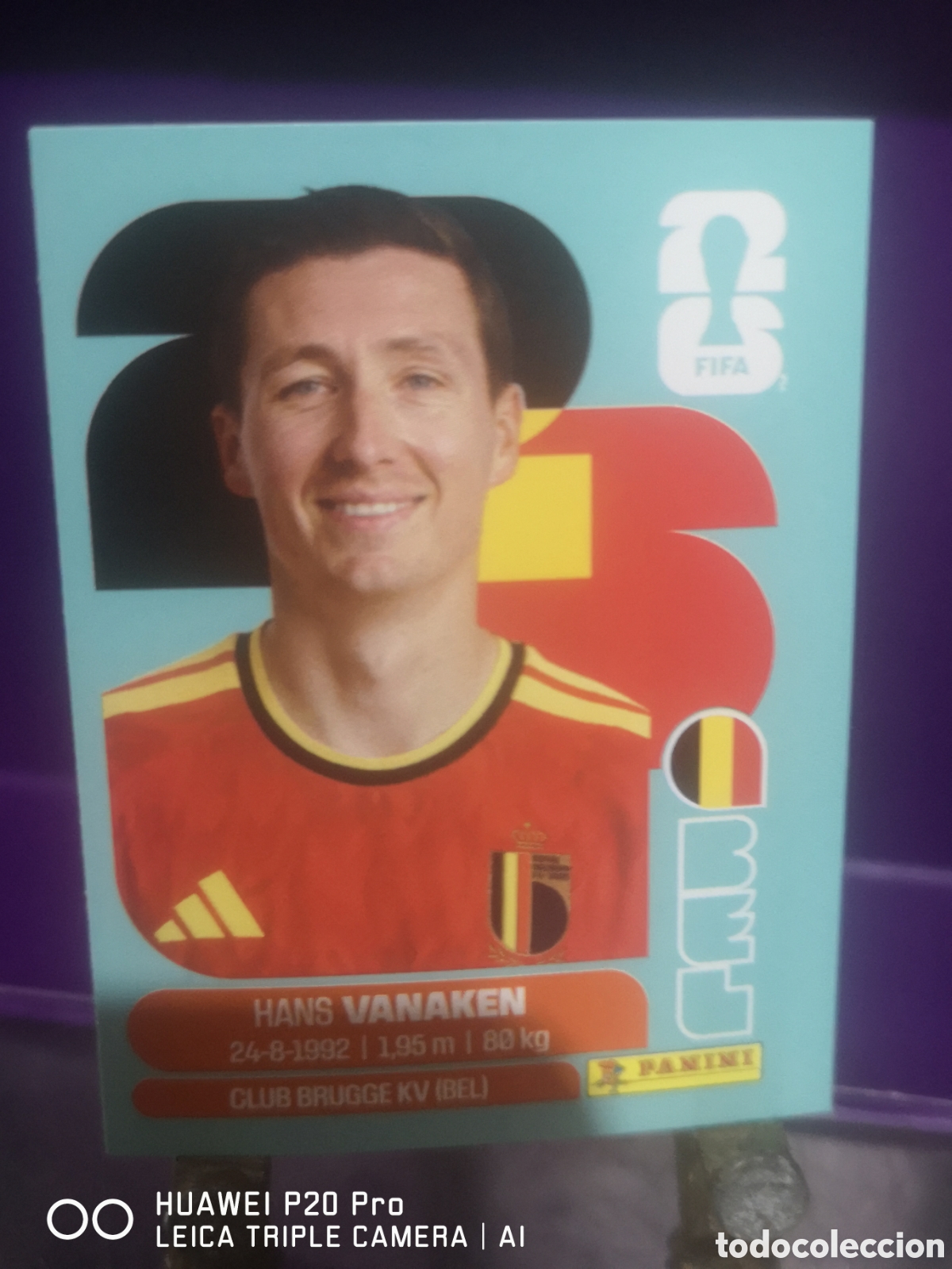 Cromos de F&uacute;tbol: FIFA WORLD CUP MUNDIAL 2026 HANS VANAKEN - BEL 14