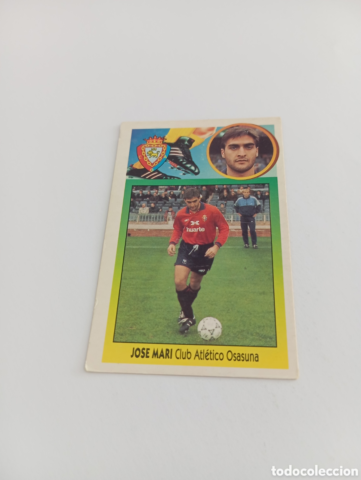 Cromos de F&uacute;tbol: JOSE MARI Osasuna Liga Este 1993 1994 CART&Oacute;N Panini 93 94 NUEVO SIN PEGAR