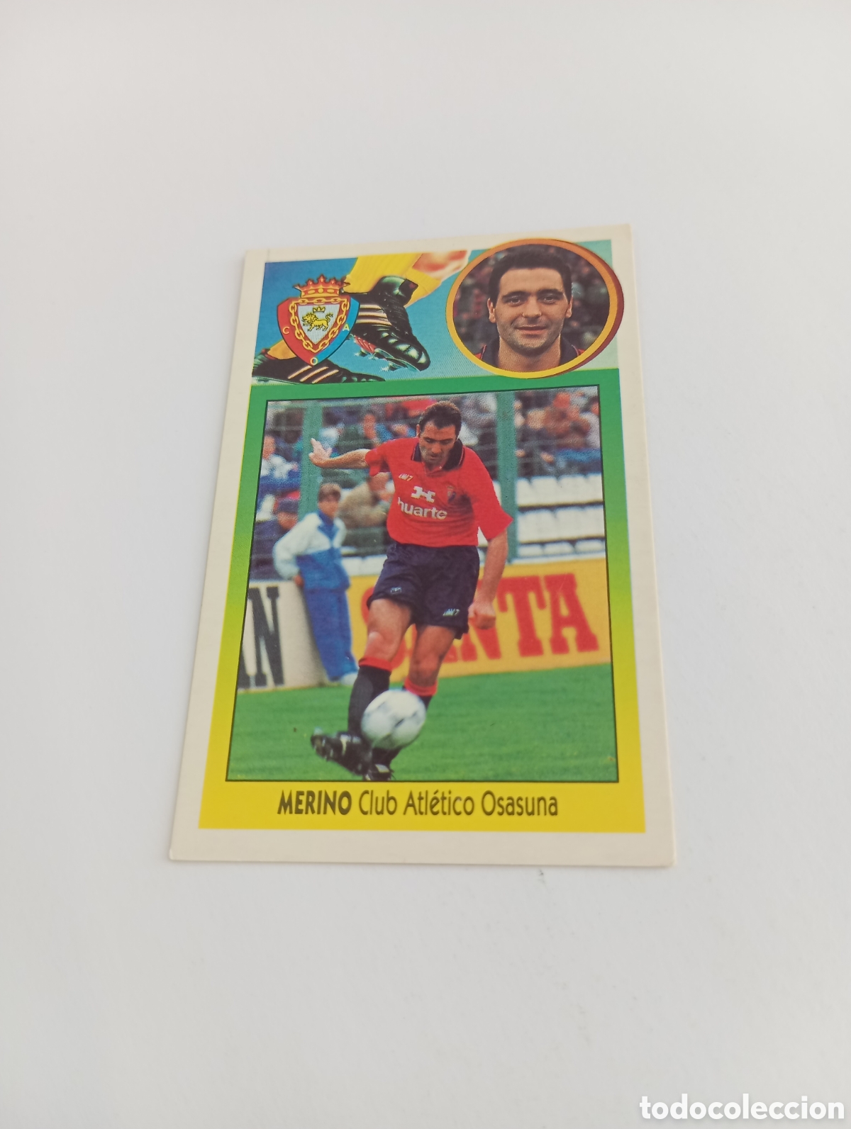 Cromos de F&uacute;tbol: MERINO Osasuna Liga Este 1993 1994 CART&Oacute;N Panini 93 94 NUEVO SIN PEGAR