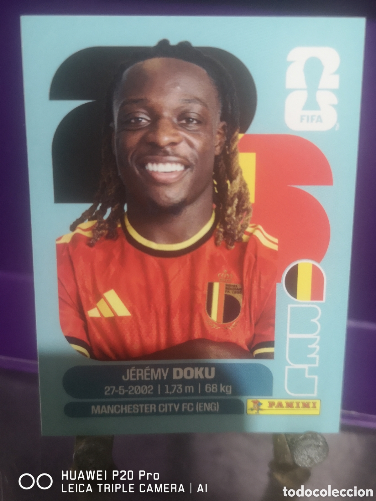Cromos de F&uacute;tbol: FIFA WORLD CUP MUNDIAL 2026 JEREMY DOKU - BEL 16