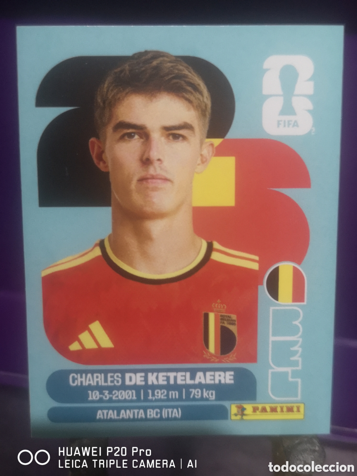 Cromos de F&uacute;tbol: FIFA WORLD CUP MUNDIAL 2026 DE KETELAERE - BEL 17